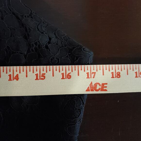 Express Lace Sheer Waist Cutout Bodycon Dress Size 10 Whimsigoth Coquette Black - Picture 10 of 13